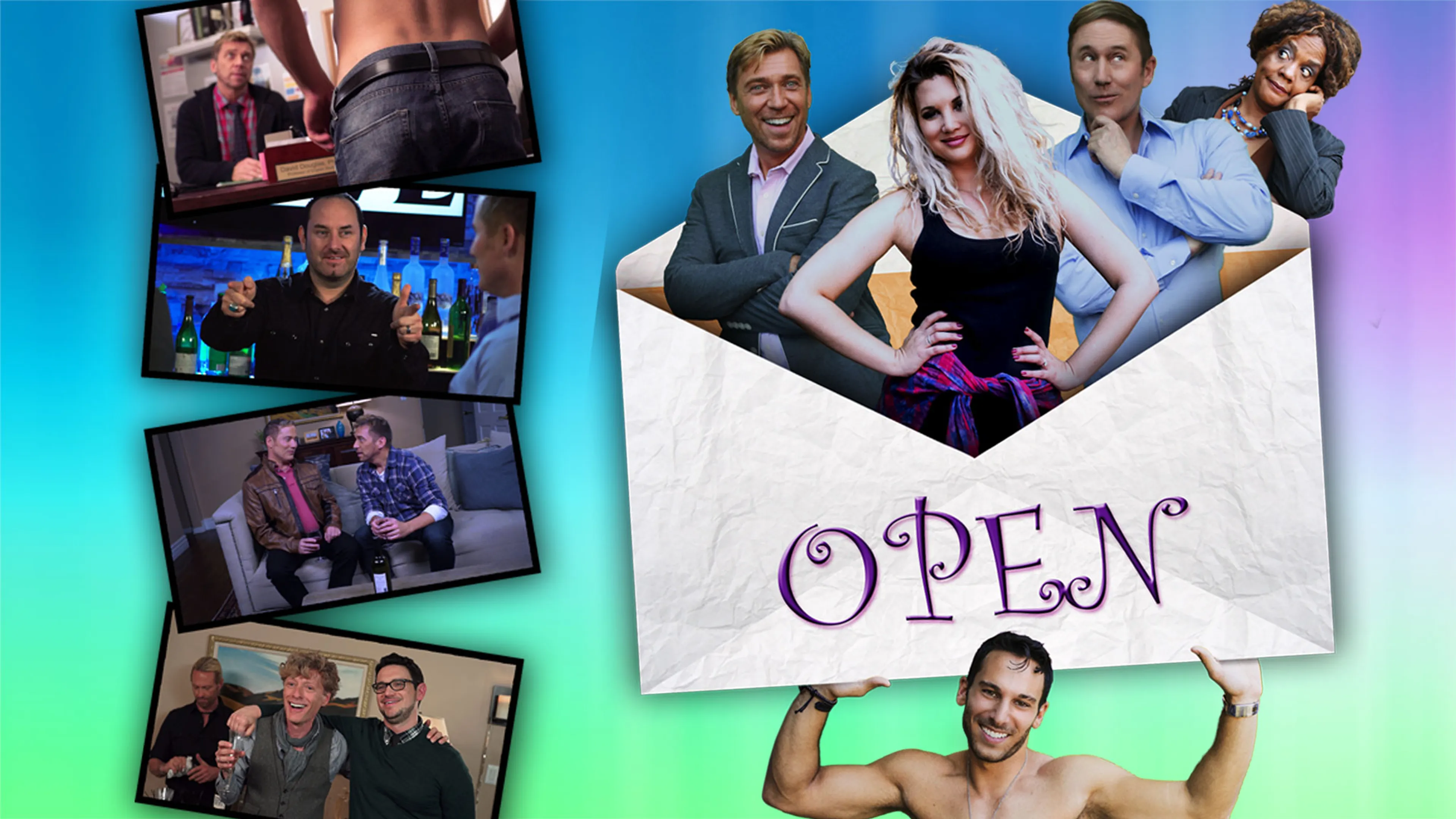 Open poster